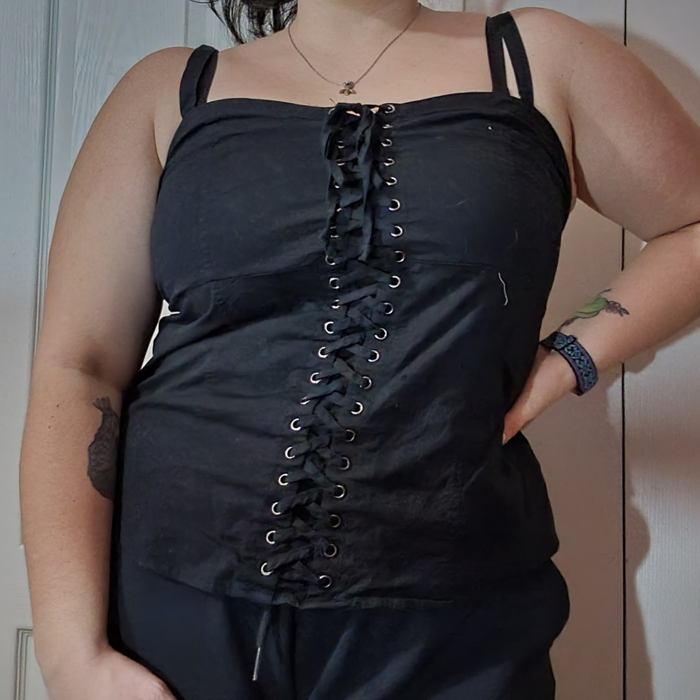 Corset Style Tank